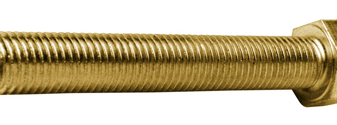 Tornillo Latón cabeza hexagonal DIN 933